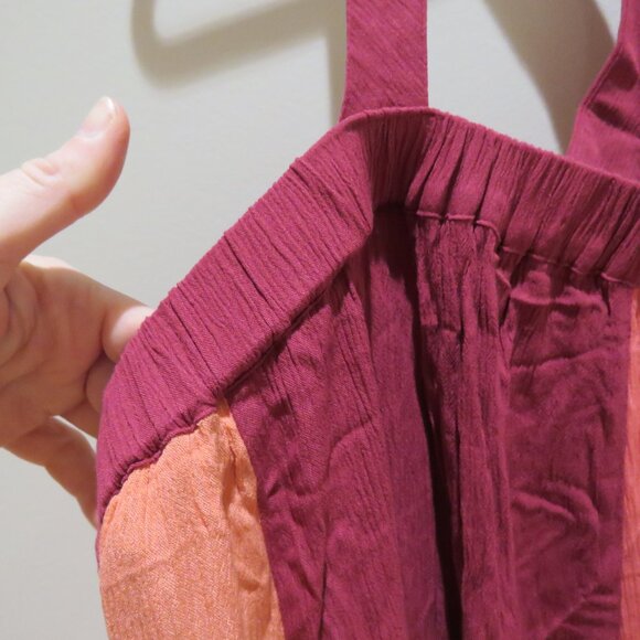 LANE BRYANT Halter Colorblock Maxi Dress in Anemone Bright Stretch 26-28 NWT - Picture 4 of 14